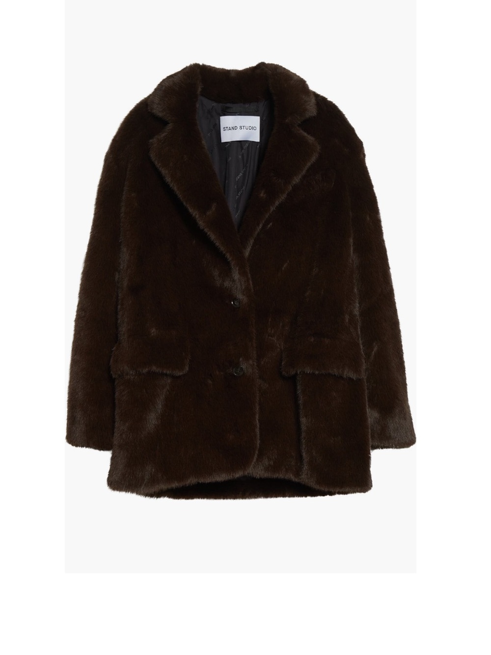 Stand Studio Emmie Faux Fur Jacket